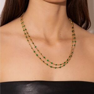 Crystal Haze The Date chain - Green